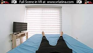 Tiny 18+ Latina Babe Fucking In Virtual Reality