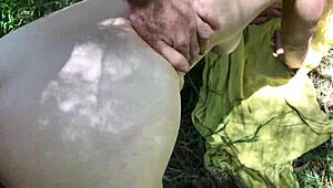 Nympho Teen Screwed by Woodcutter in Wild Forest