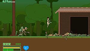 Captivity Jungle Speedrun Part 1: Exploring The Forest With Monsters