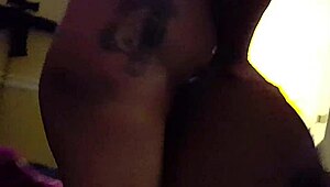 Young Black Girl Pounds Latino Guy Before Wife