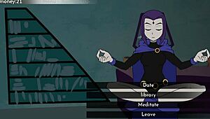 Blackfire has intense fun in 18titans