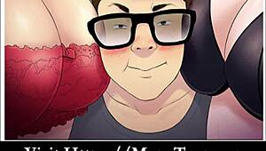 Kiss Scene In Hentai Cartoon For 18+ Audience