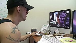 latina step mom seduces her new huge cock boyfriend into cheating hardcore fuck with big tits sucking