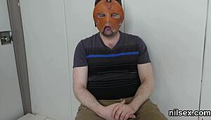 Yo, this peculiar teen 18+ got wild in asshole asylum therapy!