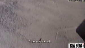 Anna seduces stranded teen 18+ for pussy play