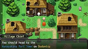 Redhead Rebecca Saves Boy From Bandits With Nasty Sword