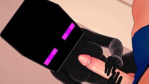 hey, wanna see my novia as enderman in bed hentai?