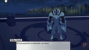 kitten breaks starfire's ass with anal beast, raven waits to get fucked in 18titans chapter 3