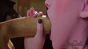 Raven Attends Class In Anime-Style Hentai Setting