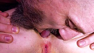 Long pissing in mouth face ass licking big cock