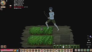 Mad Island gameplay, I found a village and had sex with girls.