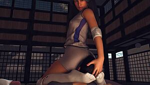 femdom face sits during yoga class