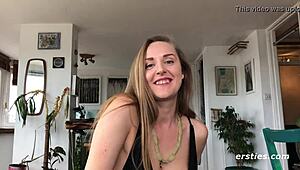 amateur sarah shivers through an intense solo orgasm with wild fingering