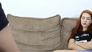 watching my husband drill my redhead friend’s tight ass.