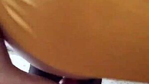 mexican babe bounces ass at work