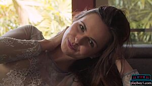 gorgeous natural russian milf jana bubu strips solo, wow!