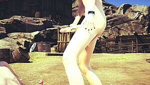 hey, check jin the femboy sucking big dick and getting anal creampie fun