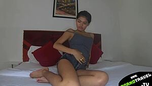 hey, you think this young thai girl can handle my huge cock?