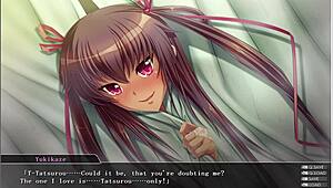 Taimanin Yukikaze Fingering Leads To Creampie Climax.