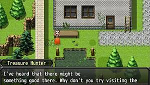 Redhead Rebecca Saves Boy From Bandits With Nasty Sword