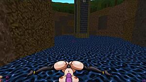 Slooter Hentai Game Ep 1 Futanari Barbarian Heroine Bangs Monster Girls