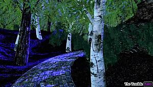 3d anime goth ladyboy shemale futanari hentai cartoon