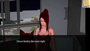 Amateur 18+ con culazo y tetitas pequeñas follada en juego casero de caricatura