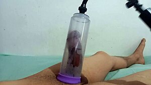 Twink Sucks Hard with Pump in Anime Style