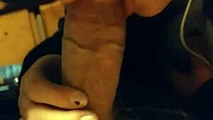 Sucking Daddy's Cock For Cumshot!