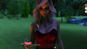 Helping the hotties in game anime hentai adventure 😊