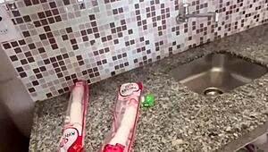 Neighbor calls for sink fix, gets fucked