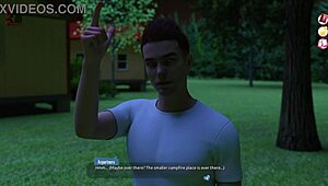 Helping the hotties in game anime hentai adventure 😊