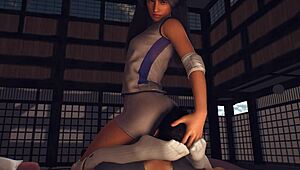 femdom face sits during yoga class