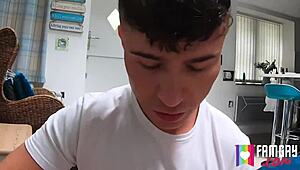 foot massage turns into gay cock ass fucking?