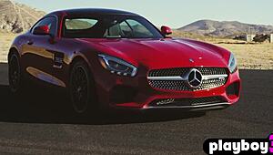 alexandra tyler poses naked outdoors, showing off her perfect boobs