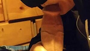 Sucking Daddy's Cock For Cumshot!