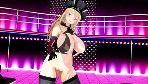 bismarck shakes big ass and tits in mmd