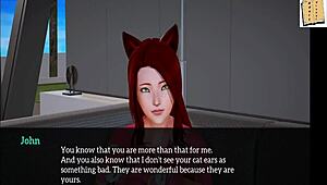 Teen amateur with big ass and small tits gets fucked in homemade cartoon game.