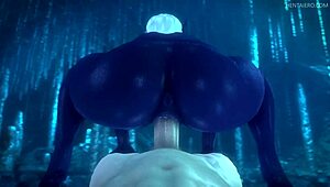 Watch this compilation of dark-skinned girls in 3d sfm.