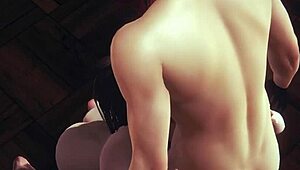 Hentai Uncensored - Having Sex With My Classmate In A Maid Costume - Japanese Asian Manga Anime Film Game Porn