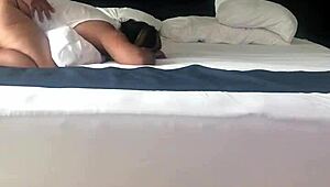 Steamy Encounter Unfolds in a Hotel Room