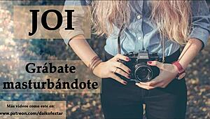 i'm guiding you in spanish to jerk off, preparing your camera for this role asmr session.