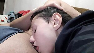 hey, my girlfriend slurps every drop of my wet pussy juices