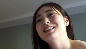 Beautiful mature Japanese woman enjoys intimate one-on-one gonzo sex in amateur footage.