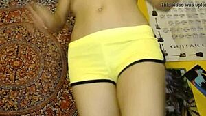 Dazzling Lyen Parker gives oral before intense interracial anal. Her small tits bounce with every thrust.