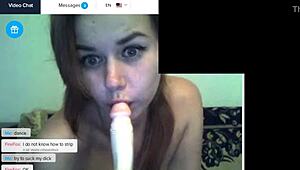 webcam show with blonde tannya & chubby annica stripping