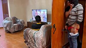 unknown guy sneaks into bedroom with my boyfriend