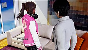 My real desire for big tits and ass in this cartoon