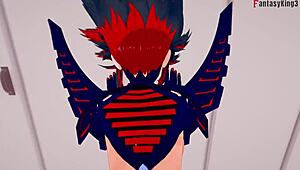 Ryuko matoi in hard sex scene from kill la kill fantasy