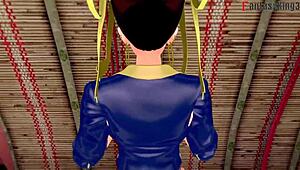 Chun-Li Fortnite Ahegao Hardcore Sex in Street Fighter Fantasy